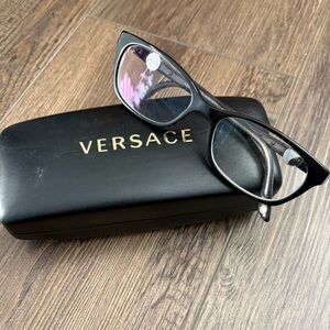 Versace Women's Black Eyeglasses